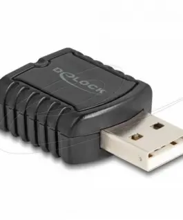 Alternative view of Delock Външна звукова карта, USB, 24 bit / 96 kHz