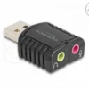 Delock Външна звукова карта USB 24 bit / 96 kHz