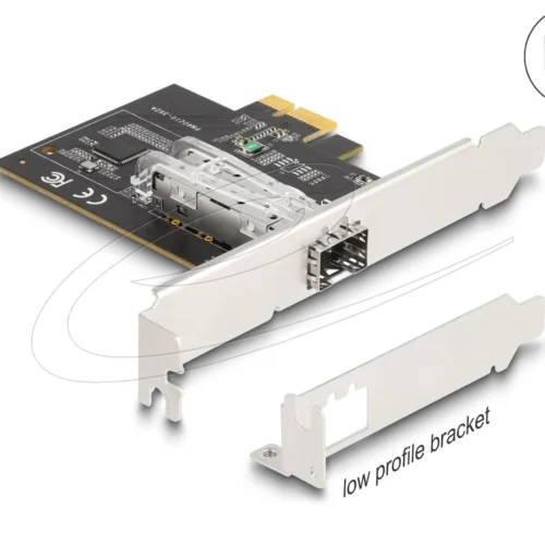 Мрежова карта Delock PCI Express x1 Network Card Gigabit LAN 1 x SFP