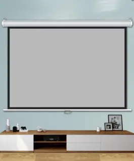 Alternative view of Проекторен екран за стена ESTILLO Roller Projector, 180 x 180, 1:1