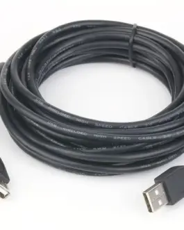 Gembird CCF-USB2-AMAF-10 Premium quality USB 2.0 A-plug A-socket 10ft кабел with ferrite core