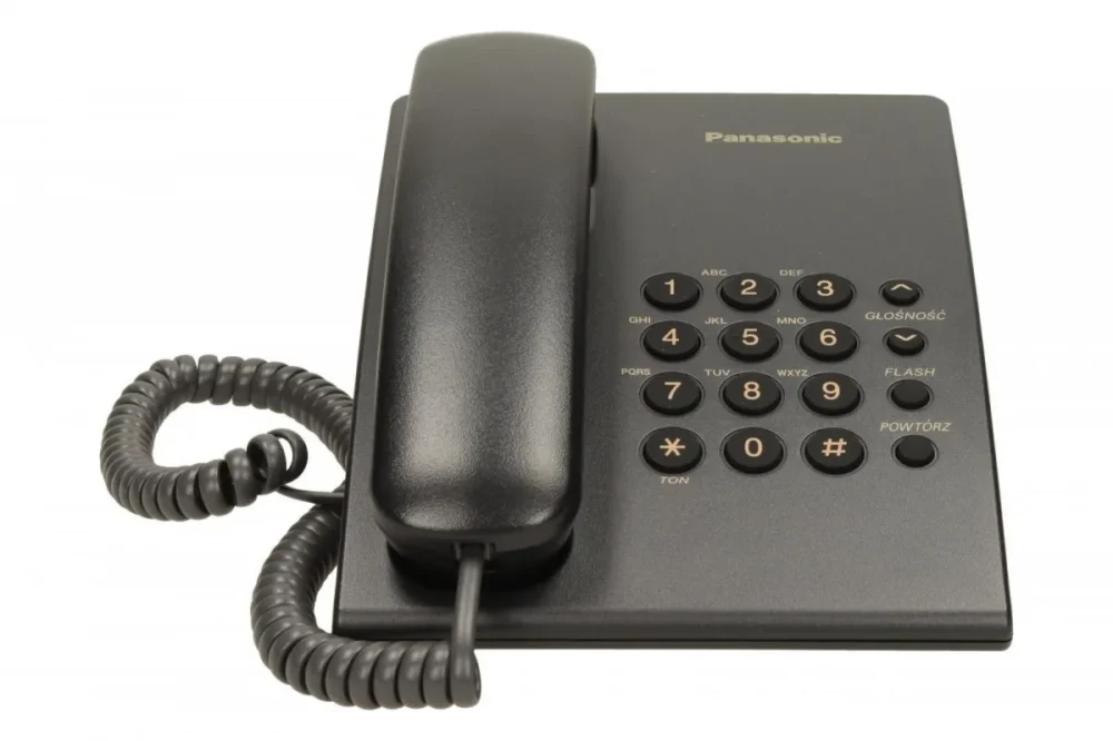 Panasonic KX-TS500 Corded черен