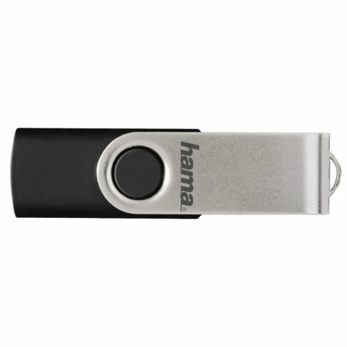Alternative view of USB памет HAMA Rotate, 64GB, 10 MB/s, Черен