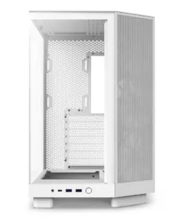 Alternative view of Кутия за компютър NZXT H6 Flow Matte White - Middle Tower