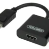 Unitek адаптер DisplayPort to HDMI; Y-5118DA