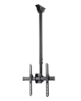 Стойка за таван Hama TV въртяща се накланяща се 165 см (65") до 50 кг