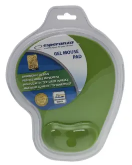 Alternative view of Esperanza подложка за мишка Gel EA137G зелен