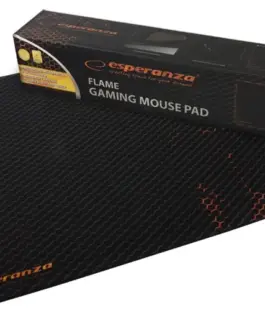 Esperanza PODKŁADKA за мишка GAMING EA146R FLAME черенO-POMARAŃCZOWA