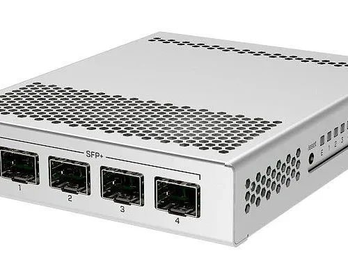 Суич Mikrotik CRS305-1G-4S+IN 1xGigabit LAN 4xSFP+ cages