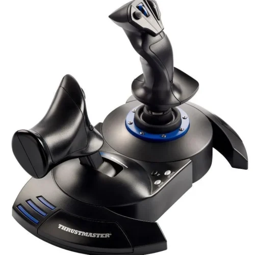 Alternative view of Жичен джойстик,  авиосимулатор Thrustmaster T.Flight Hotas 4  за PC / PS4, Черен