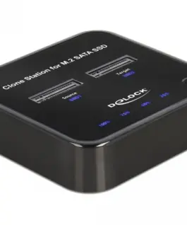 Докинг станция Delock M.2 2 x M.2 SATA SSD Клониране
