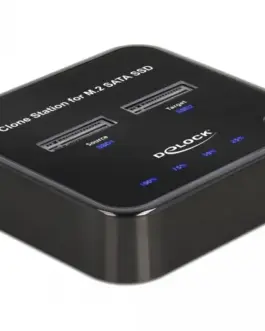 Докинг станция Delock M.2 2 x M.2 SATA SSD Клониране