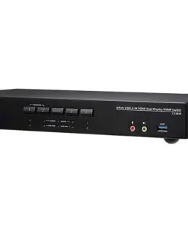 KVM превключвател ATEN CS1844-AT-G 4 порта USB 3.0 За 2 HDMI монитора