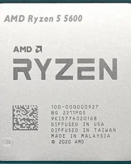 Процесор AMD Ryzen 5 5600 AM4 Socket 6 Cores 3.5GHz 35MB Cache 65W Tray