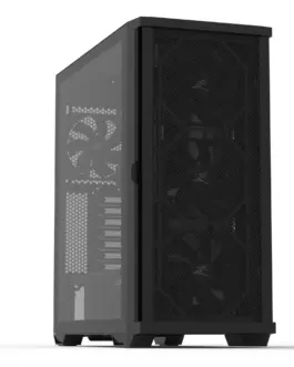 Alternative view of Кутия за компютър Zalman Z10 Mesh Mid-Tower, Tempered Glass, Черна