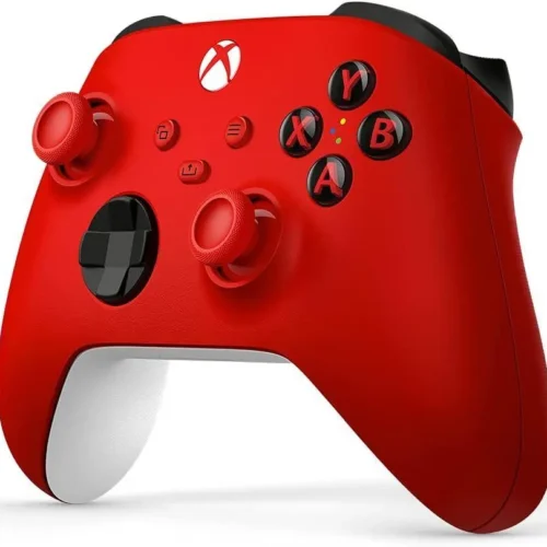 Alternative view of Геймърски контролер Microsoft, За Xbox, Безжичен, Червен