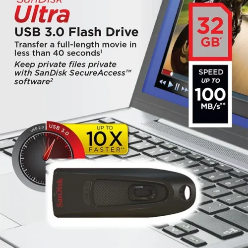 Alternative view of SanDisk ULTRA USB 3.0 FLASH DRIVE 32GB