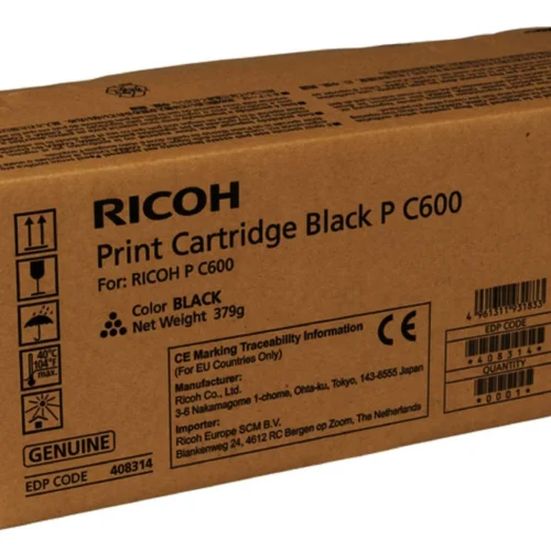 Alternative view of Тонер касета RICOH Print Cartridge P C600, 17000 p, Черен