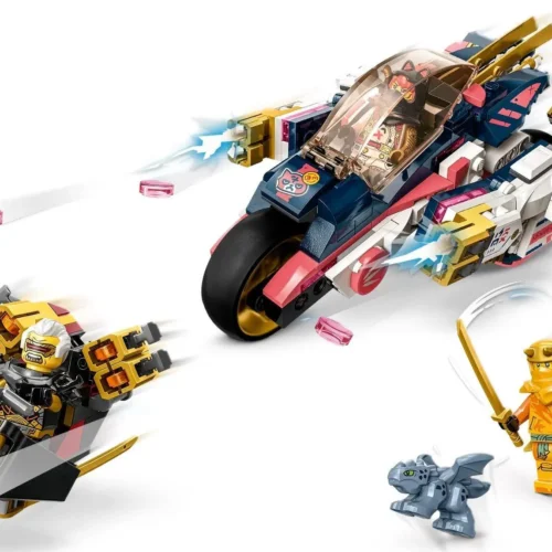 Alternative view of LEGO Ninjago - Sora's Transforming Mech Bike Racer - 71792