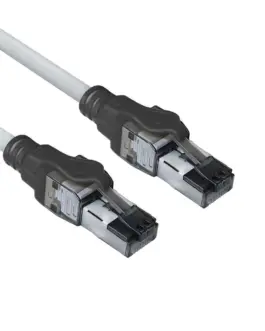 Мрежов пач кабел ACT S/FTP CAT6A IDC 4PPoe/PoE++100W LZSH 3.0 m