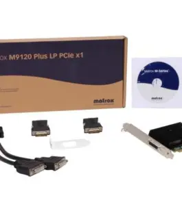 Видео карта Matrox M9120-E512LAU1F 512MB GDDR2 PCI Express x1 Low Profile Workstation