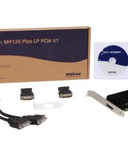 Видео карта Matrox M9120-E512LAU1F 512MB GDDR2 PCI Express x1 Low Profile Workstation