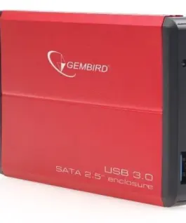 Alternative view of Gembird кутия за външен хард диск 2.5 USB 3.0 червен