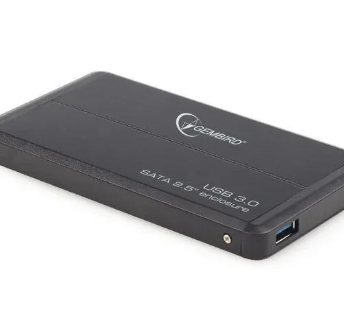 Gembird кутия за външен хард диск 2.5 USB 3.0 черен