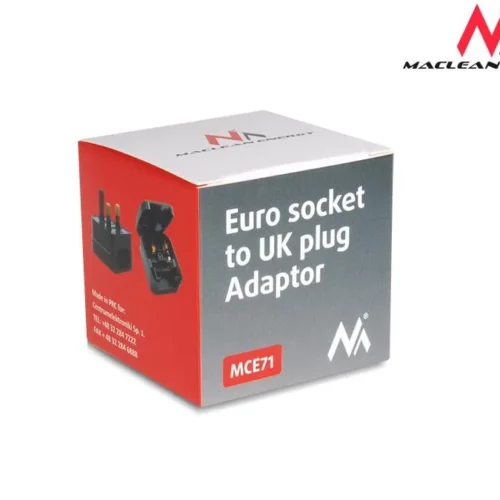 Maclean Power адаптер UK EU MCE71 Maclean