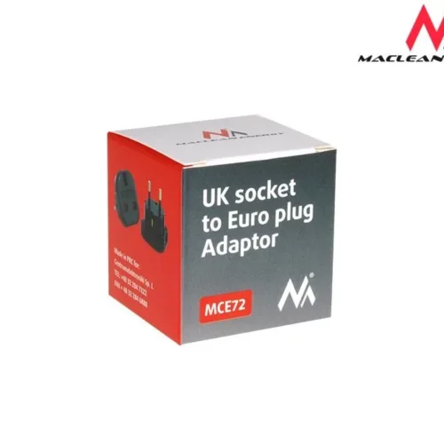 Maclean Power адаптер EU UK MCE72 Maclean