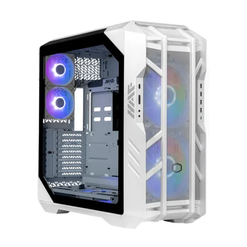 Кутия за компютър CM HAF 700 Mesh White ARGB