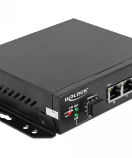 Суич DeLock 4 Port + 1 SFP 10/100/1000 Mb/s
