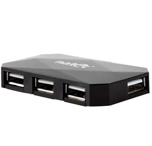 Alternative view of Natec USB Hub 4-PORT LOCUST черен