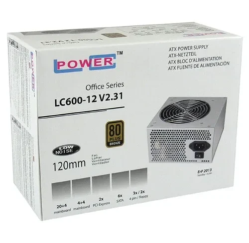 LC-POWER PSU 450W LC600-12 V2.31 80+ BROZNE