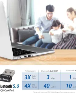 Alternative view of Edimax BT-8500 Блутут нано адаптер, USB, версия 5.0