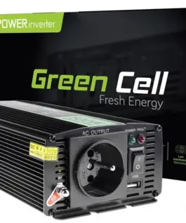 Инвертор GREEN CELL 24V/500W