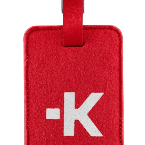 Етикет за багаж Skross Luggage Tags Карта за контакт Червен
