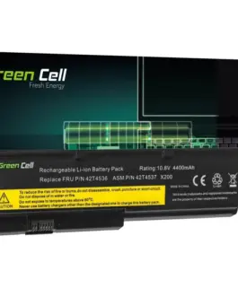 Батерия за лаптоп GREEN CELL IBM Lenovo ThinkPad X200 X201 X201i 42T4535 10.8V