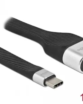 Alternative view of Кабел Delock FPC Flat Ribbon, USB-C мъжко - HDMI женско, 4K 60 Hz, 14 cm