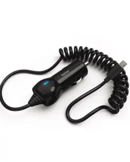 Alternative view of Зарядно за кола HAMA, 10-24V, Micro USB, 1.2 A, Черен