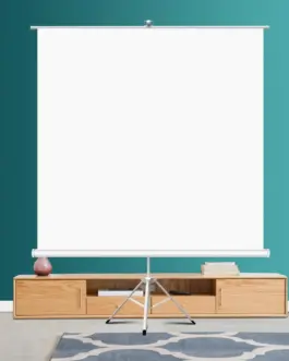 Alternative view of Екран на стойка ESTILLO, 180 x 180, 1:1, Бял