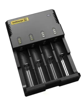 Зарядно у-во NITECORE i4 Universal Charger LiIon and NIMH 18650 CR123; AA AAA C D