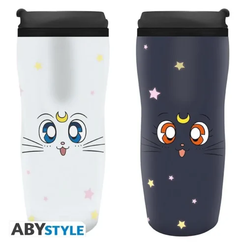 Alternative view of Термо чаша ABYSTYLE SAILOR MOON Luna and Artemis