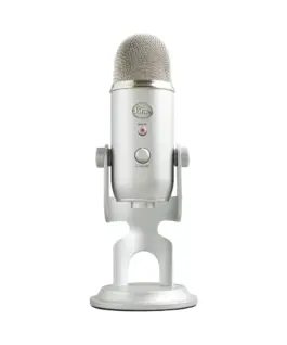 Alternative view of Настолен микрофон Logitech Blue YETI - Silver