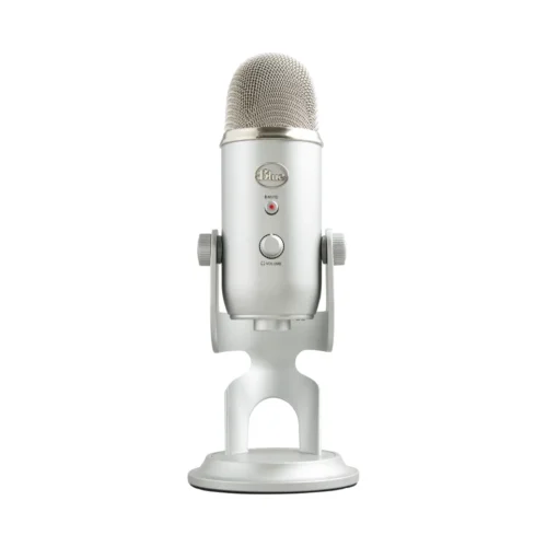 Alternative view of Настолен микрофон Logitech Blue YETI - Silver