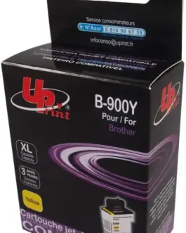 Мастилница UPRINT LC900, BROTHER, Yellow