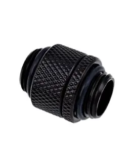 Alternative view of Адаптер съединител с вътрешна резба Alphacool, Въртящ се, G1/4, Черен мат