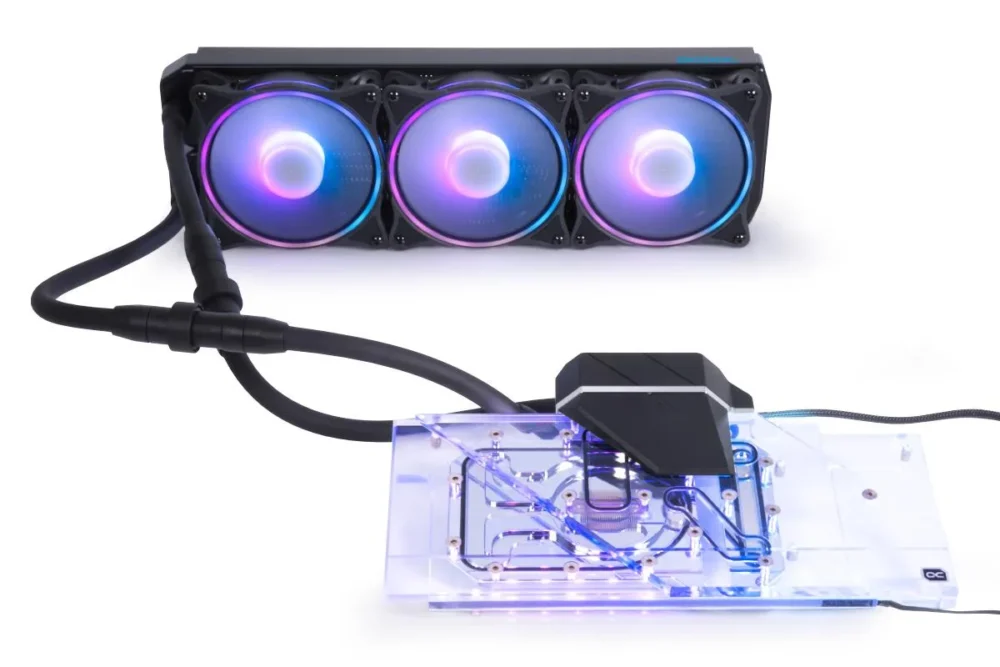 Система с водно охлаждане Alphacool Eiswolf 2 AIO - 360mm Radeon RX 6800/6800XT Strix/TUF with