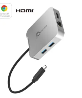 Alternative view of Докинг станция j5create JCD391 4K60 Elite USB-C PD, USB-A, HDMI, RJ-45