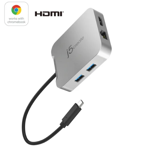 Alternative view of Докинг станция j5create JCD391 4K60 Elite USB-C PD, USB-A, HDMI, RJ-45